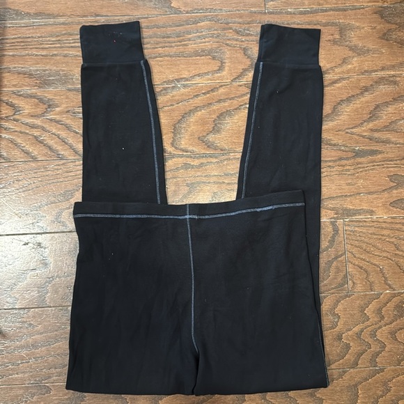 J Crew Factory NWT black thermal leggings, medium - Picture 5 of 6